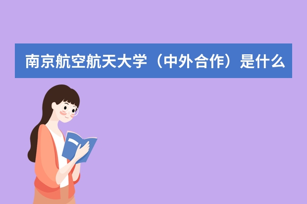 南京航空航天大学（中外合作）是什么意思？中外合作与正宗的南航有什么区别？