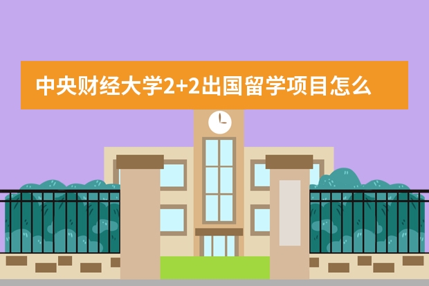 中央财经大学2+2出国留学项目怎么样？